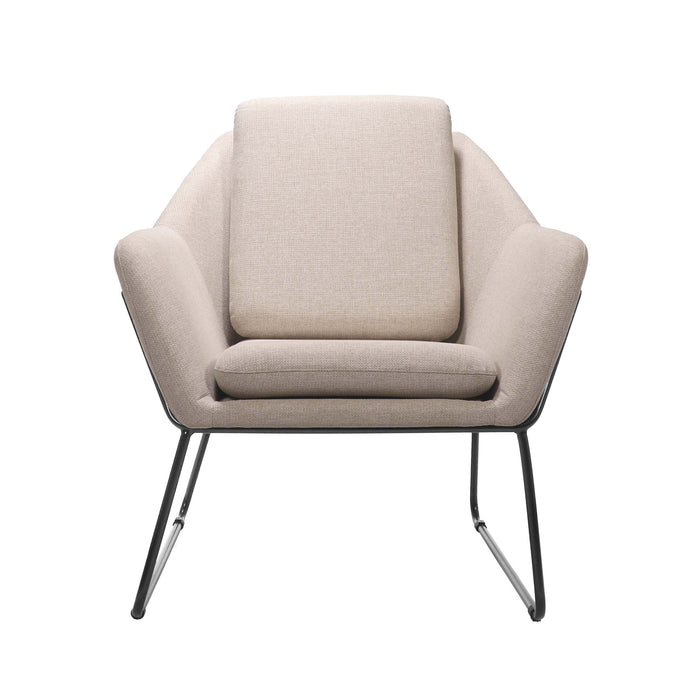 Cardinal Single Arm Chair - Stone 102 Fabric
