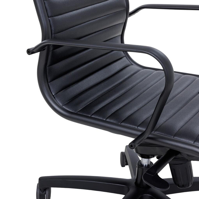 Black Metro Mid-Back Executive Chair