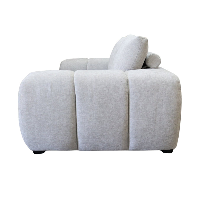 Sophia 2 seat Sofa Lounge - Light Grey