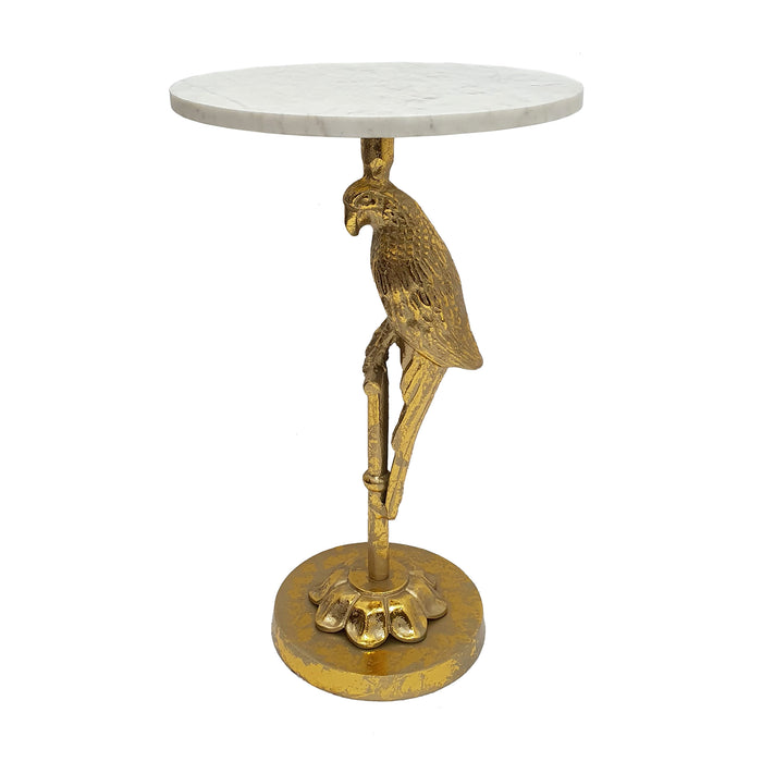Marble Perch Accent Table
