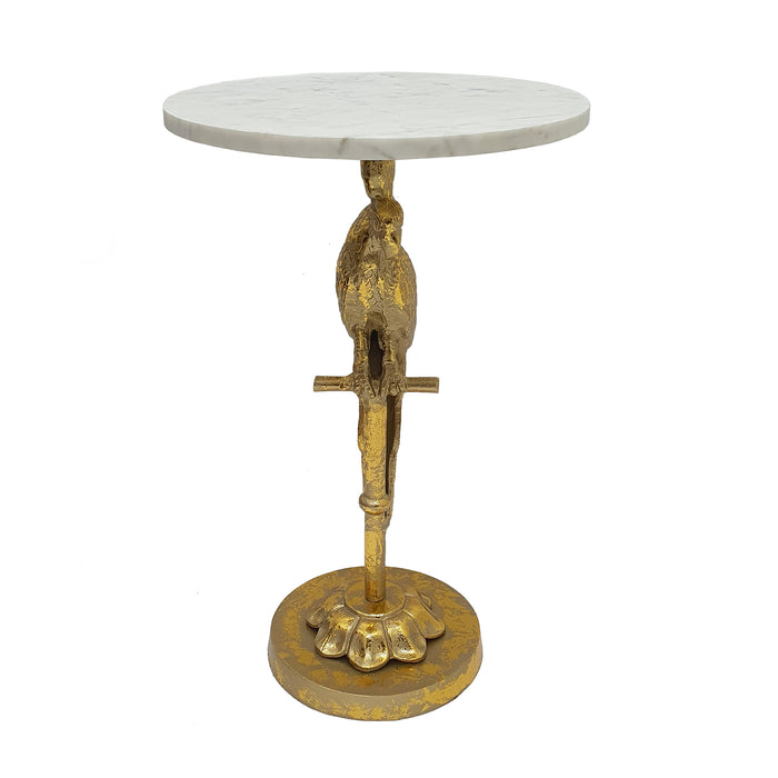 Marble Perch Accent Table