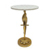 Marble Perch Accent Table