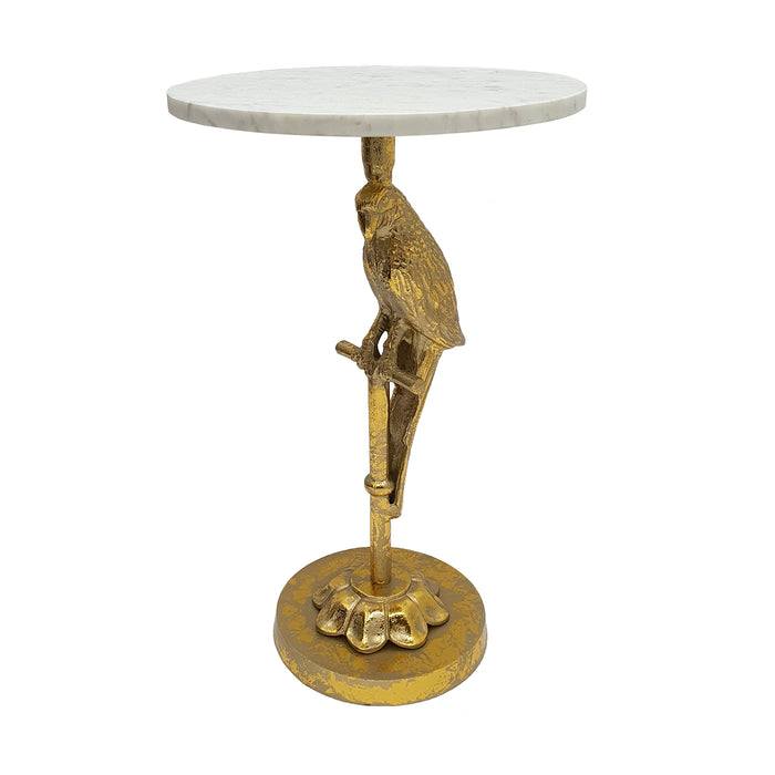 Marble Perch Accent Table