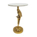 Marble Perch Accent Table