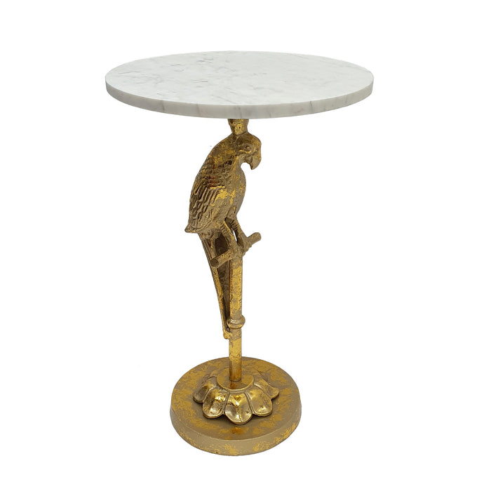 Marble Perch Accent Table