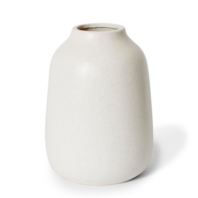 Damita Vase - White, 26cm (H)