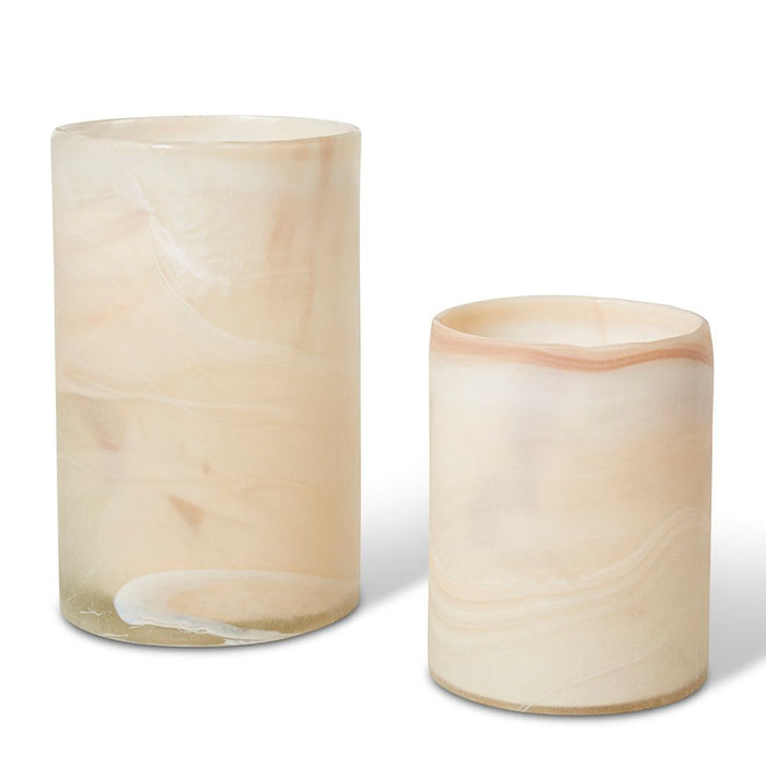 Camisha Vase - Blush, 30cm (H)