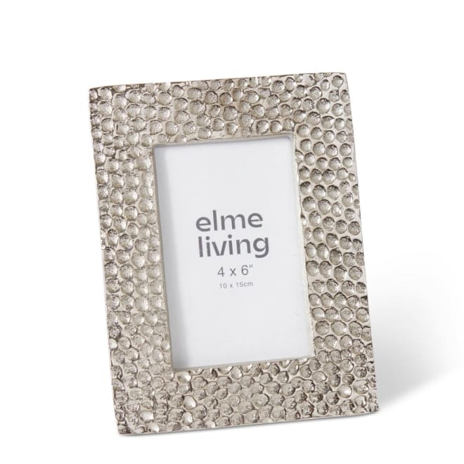Tiva 4 x 6" Photo Frame - Nickel, 19cm (H)