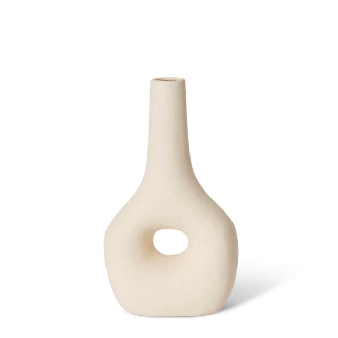 Alina Vase - Cream, 23cm (H)