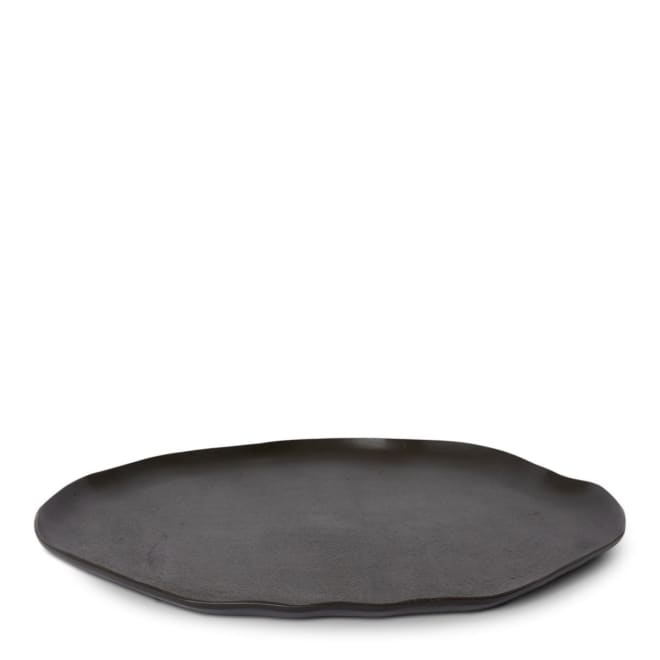 Decor Abelia Tray - Black, 2cm (H)