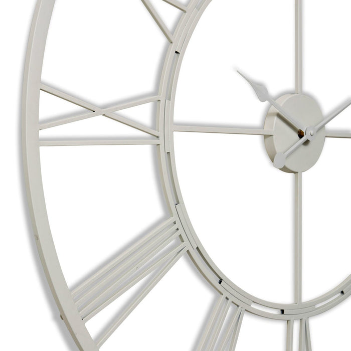 Kingston Wall Clock - White, 101cm (H)
