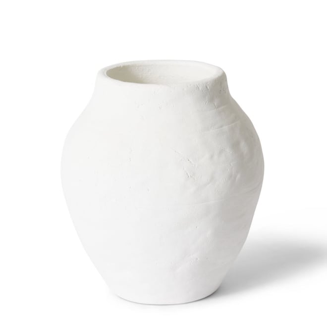 Reagan Tall Pot - White, 23cm (H)