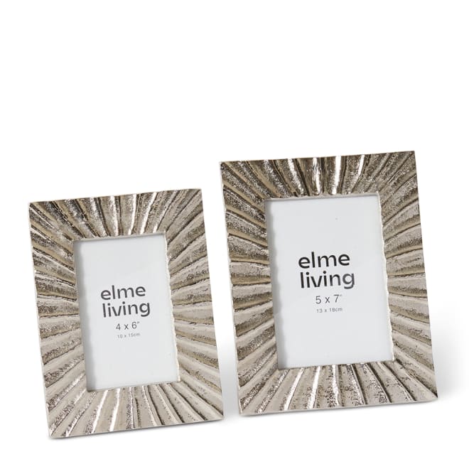 Hutchings 4 x 6" Photo Frame - Nickel, 19cm (H)