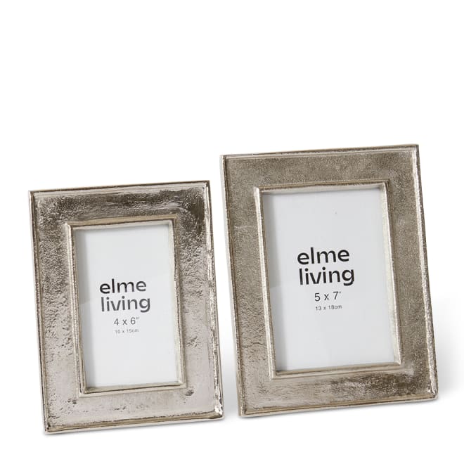 Vivek 5 x 7" Photo Frame - Nickel, 23cm (H)