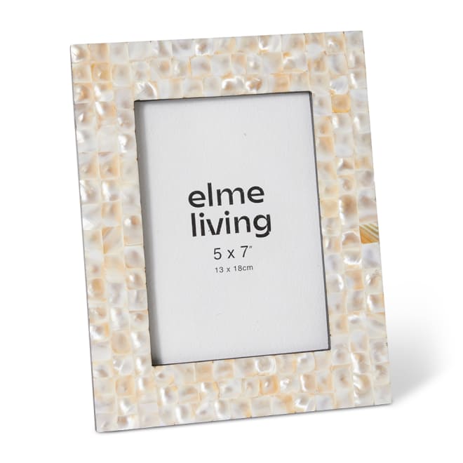 Anjali 5 x 7" Photo Frame - Pearl, 21cm (H)