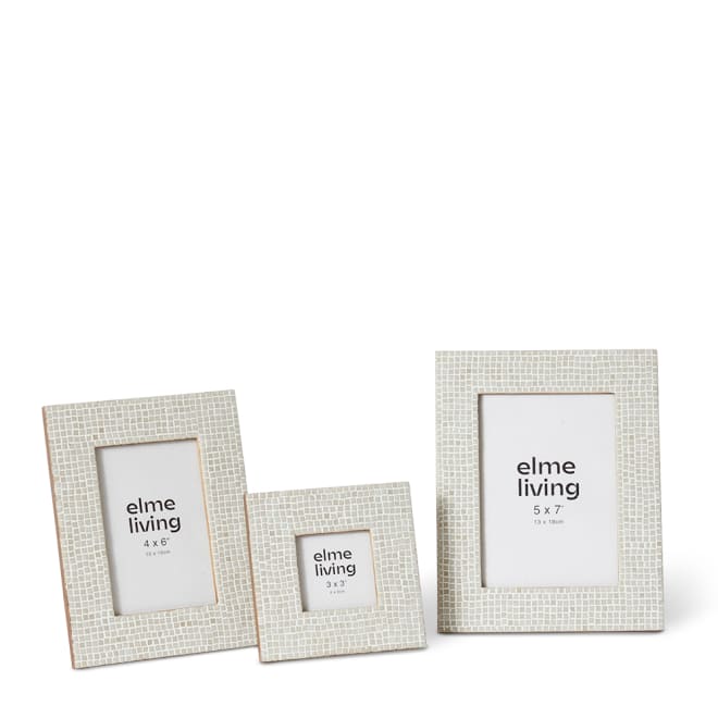 Cambria 5 x 7" Photo Frame - White, 21cm (H)