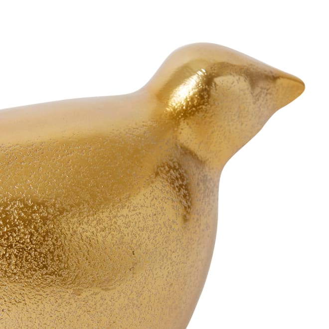 Robin Sculpture - Gold, 13cm (H)