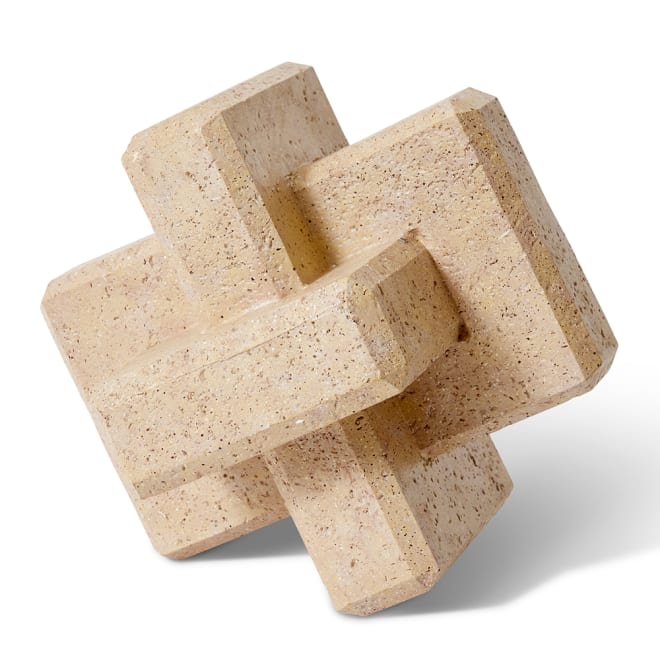 Jack Sculpture - Beige, 26cm (H)