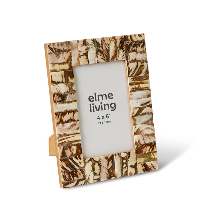 Zendaya 4x6" Photo Frame - Brown, 22cm (H)