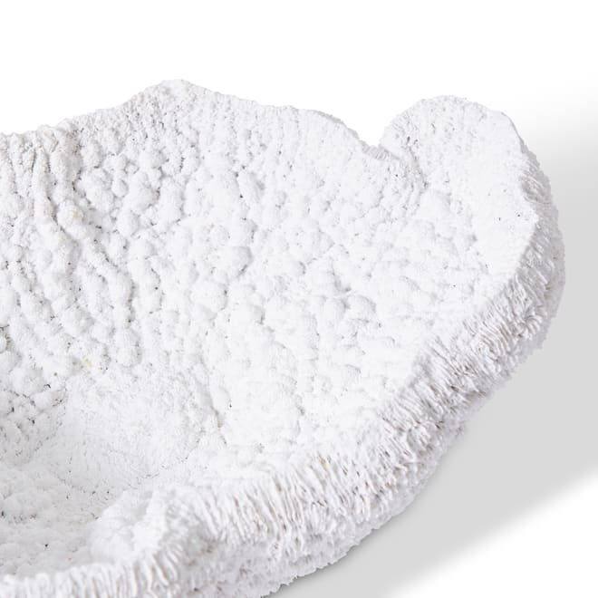 Coral Bowl - White, 12cm (H)