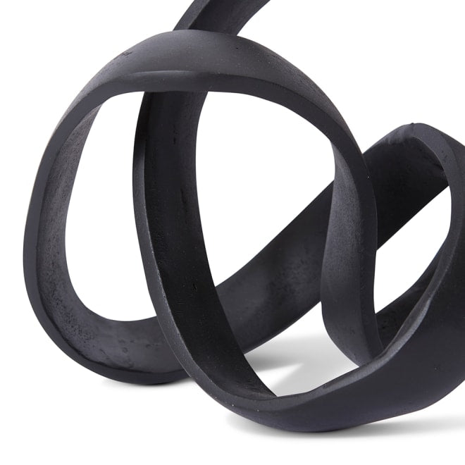 Jakari Sculpture - Black, 18cm (H)