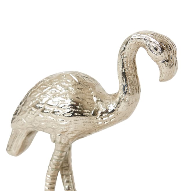 Heron Sculpture - Nickel, 16cm (H)