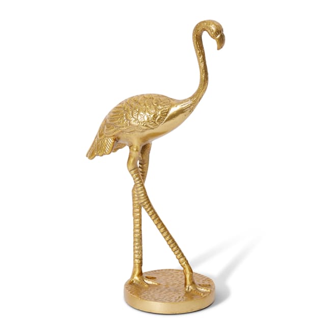 Heron Sculpture - Gold, 28cm (H)