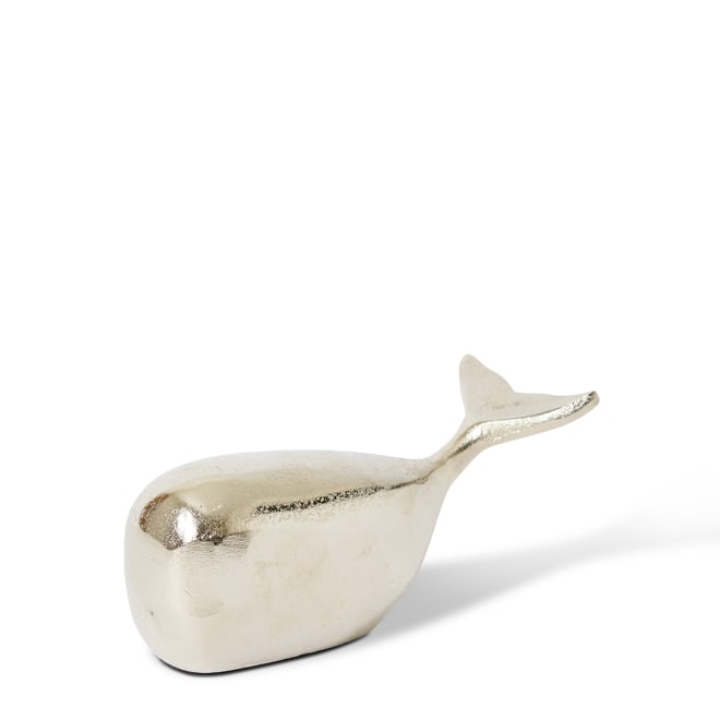 Whale Sculpture - Nickel, 9cm (H)