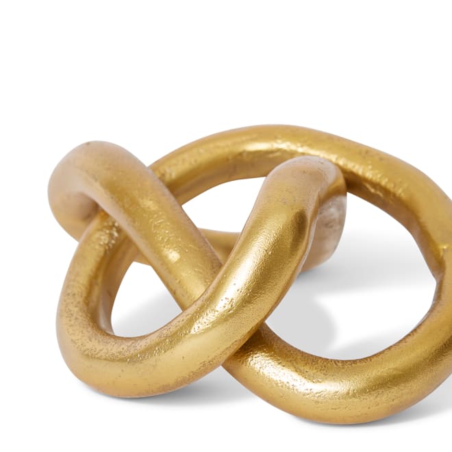 Daisha Sculpture - Gold, 8cm (H)