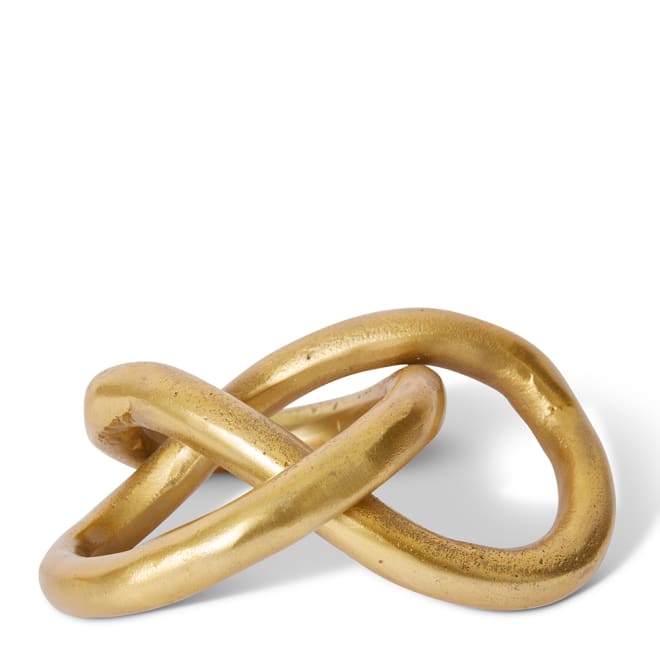 Daisha Sculpture - Gold, 8cm (H)