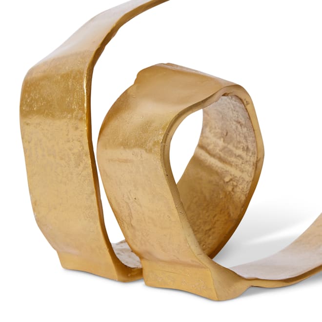 Liban Sculpture - Gold, 24cm (H)