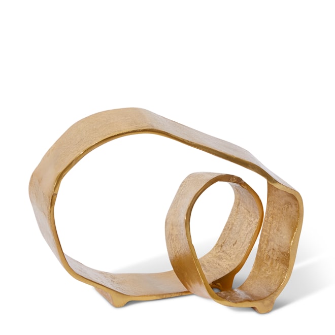 Liban Sculpture - Gold, 24cm (H)