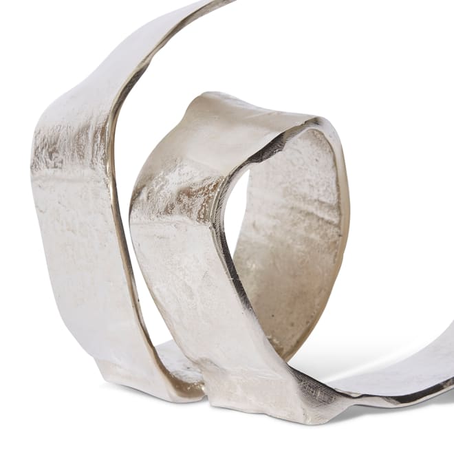 Liban Sculpture - Nickel, 24cm (H)
