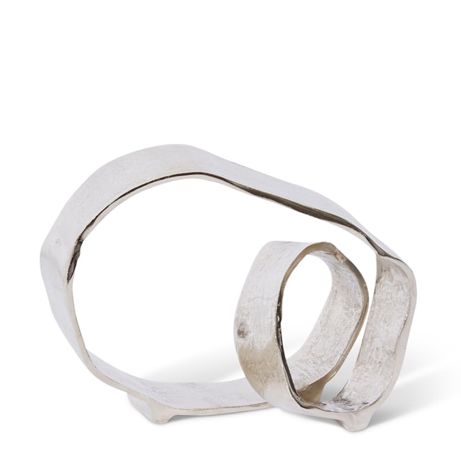 Liban Sculpture - Nickel, 24cm (H)