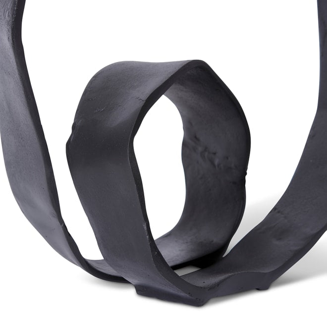 Liban Sculpture - Black, 42cm (H)