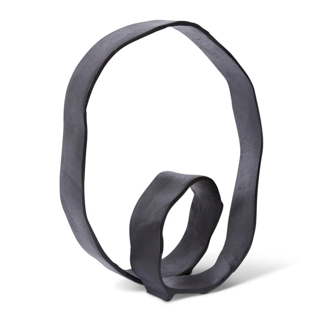 Liban Sculpture - Black, 42cm (H)