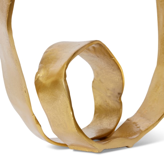 Liban Sculpture - Gold, 42cm (H)