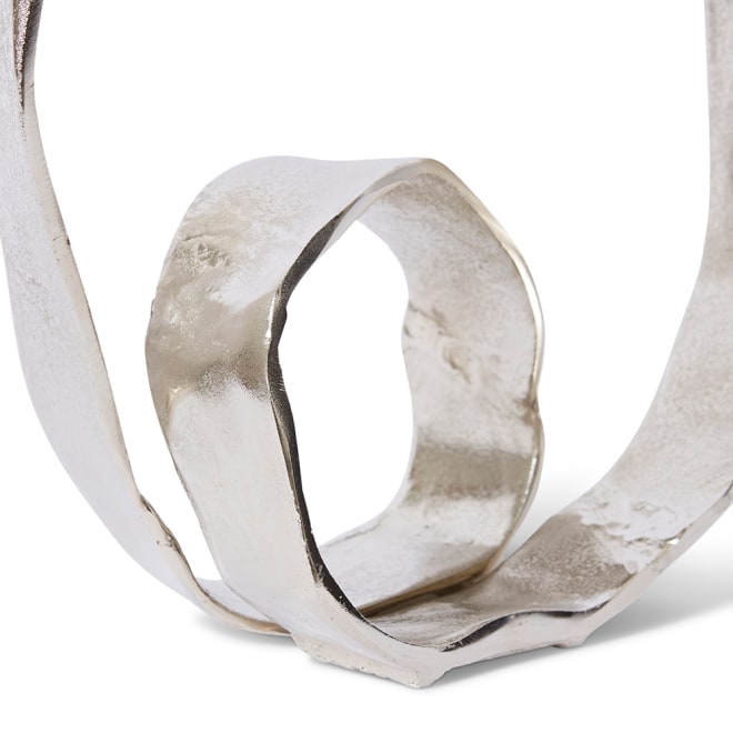 Liban Sculpture - Nickel, 42cm (H)