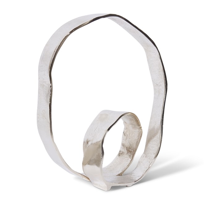 Liban Sculpture - Nickel, 42cm (H)