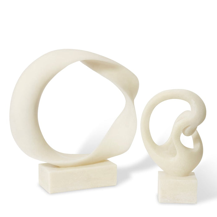 Holmes Sculpture - White, 57cm (H)