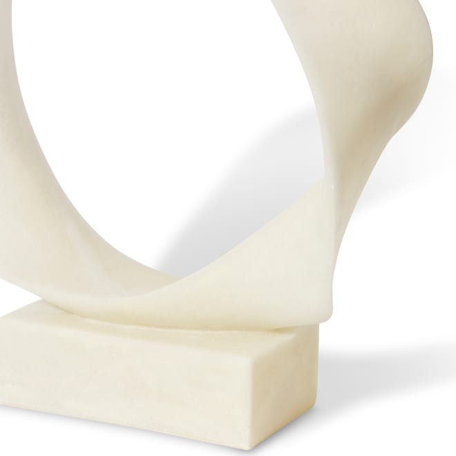 Holmes Sculpture - White, 57cm (H)