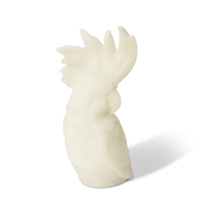 Cockatoo Sculpture - White, 27cm (H)