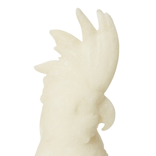 Cockatoo Sculpture - White, 33cm (H)