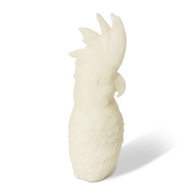 Cockatoo Sculpture - White, 33cm (H)