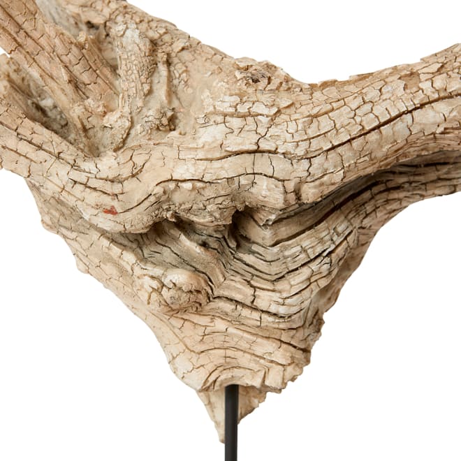 Akhule Sculpture - Natural/Black, 43cm (H)