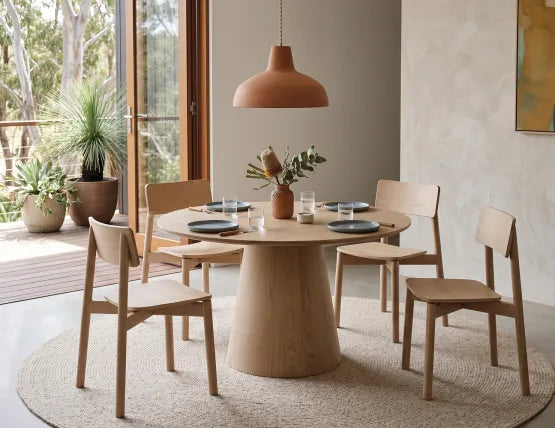 Circa Dining Table - Round - Natural Ash - 120cm