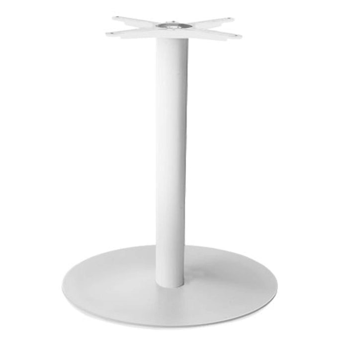 Durafurn Disco Table Base White - 600Dia