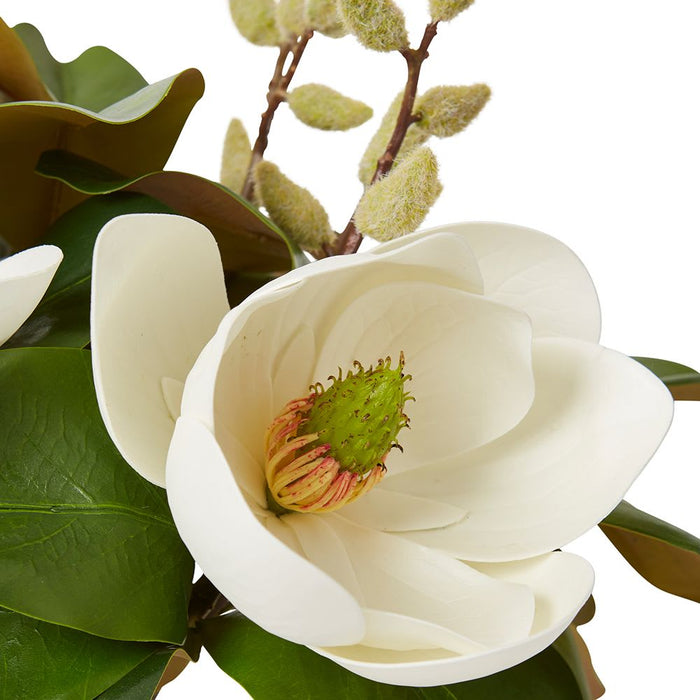 Magnolia Classic - White/Clear, 40cm (H)