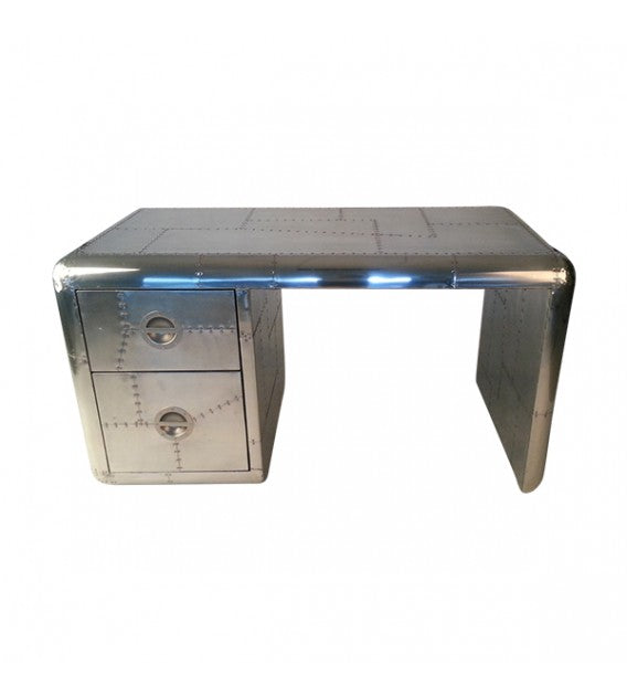 Bomber Aluminium Aviator Desk