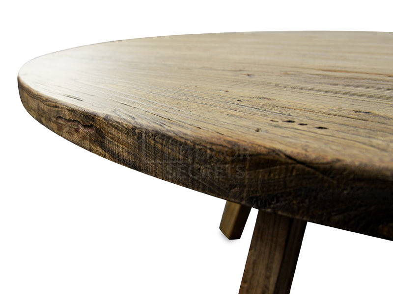 CDT572 Reclaimed 1.25m Round Dining Table